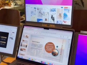 Luxury Touch F15 Notebook Tablet – 2-in-1 Slim Design, Powerful Performance, Ultimate Portability