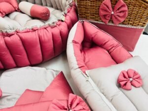 Bedding Set Sleeping Bag & Mosquito Net Gadda Combo Set of 3 Under The Sea Print