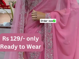 Hot and Party-Ready Georgette Saree