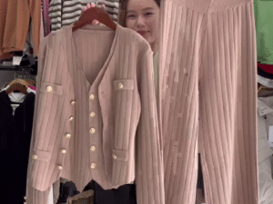 3Pc Vest Inner Coord Set for Winter