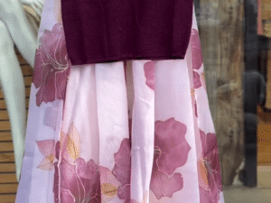 Ethereal Elegance: Organza Skirt with Dreamy Top 🤍💖