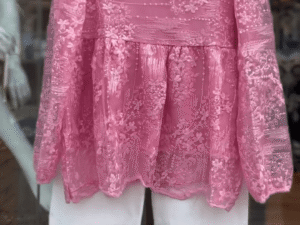 💫 Trendy Elegance: Ladies’ Stylish Net Top 💫