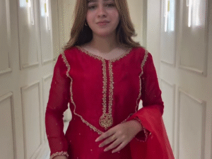 🔴 Radiant Red Ethnic Suit Set – Festive & Navratri Special ✨💃