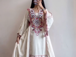 ✨ Royal Mirror-Work Tassel Anarkali Set | Festive & Wedding Special ✨