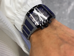 Blue Dragon Premium Square Dial Watch – Luxury Chronograph Style Men’s Wrist Watch (Steel Strap Edition) 🐉💙⌚🔥