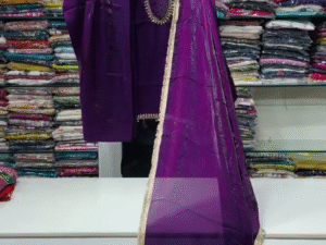 💜 Regal Radiance Silk Suit Set 💜✨