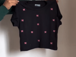 🖤🔥 Essential Black Crop Tees: Sleek, Stylish & Versatile