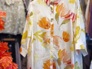 Chic Button-Down Tunic Shirt with Pants – Effortless Style by Western Lady Boutique