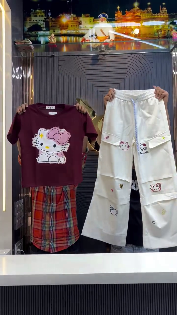 Hello Kitty Co-ord Set – Cute & Stylish Combo - Image 5