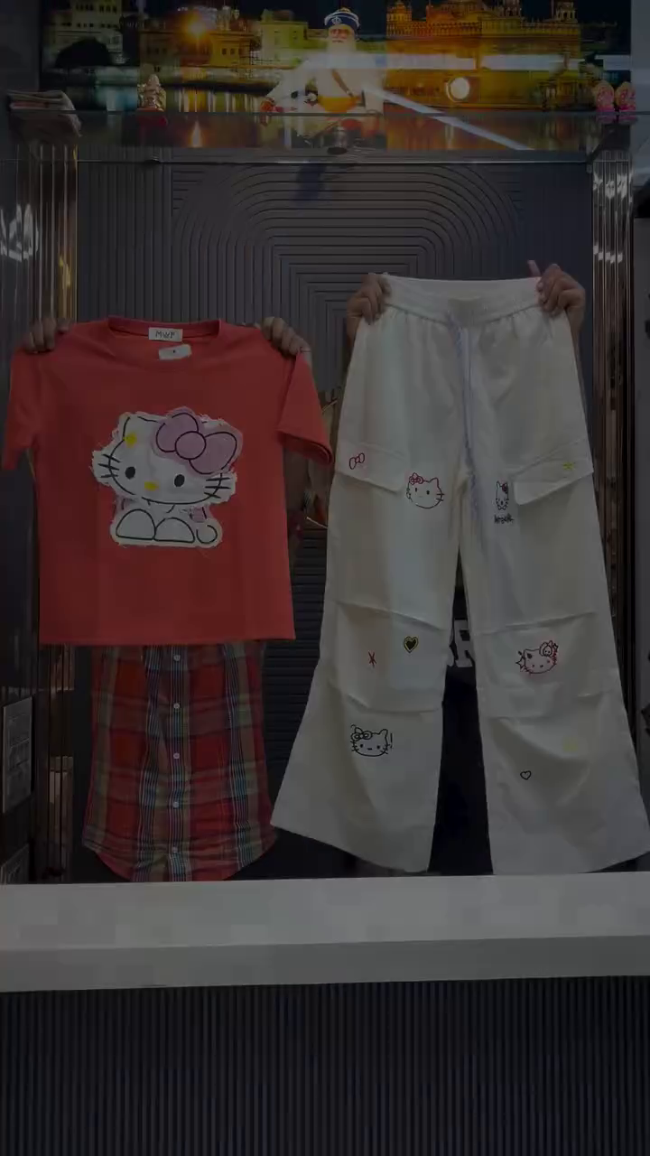 Hello Kitty Co-ord Set – Cute & Stylish Combo - Image 2