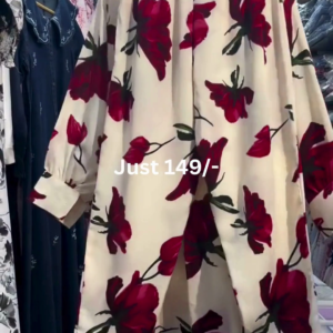 Boho Printed Oversized Casual Shirt