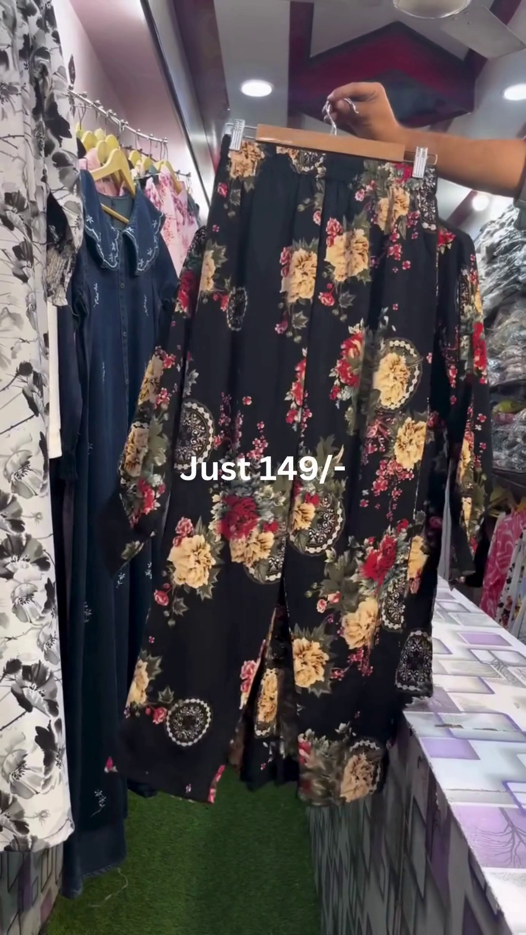 Boho Printed Oversized Casual Shirt - Image 4