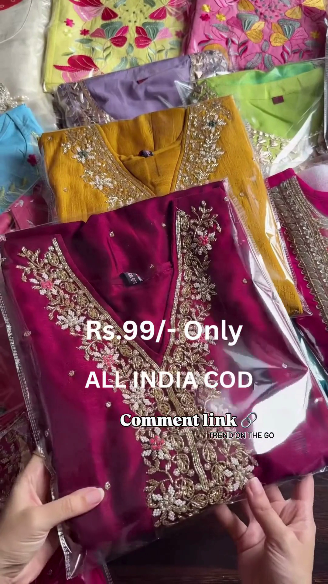 Premium Embroidered Festive Kurti - Image 5