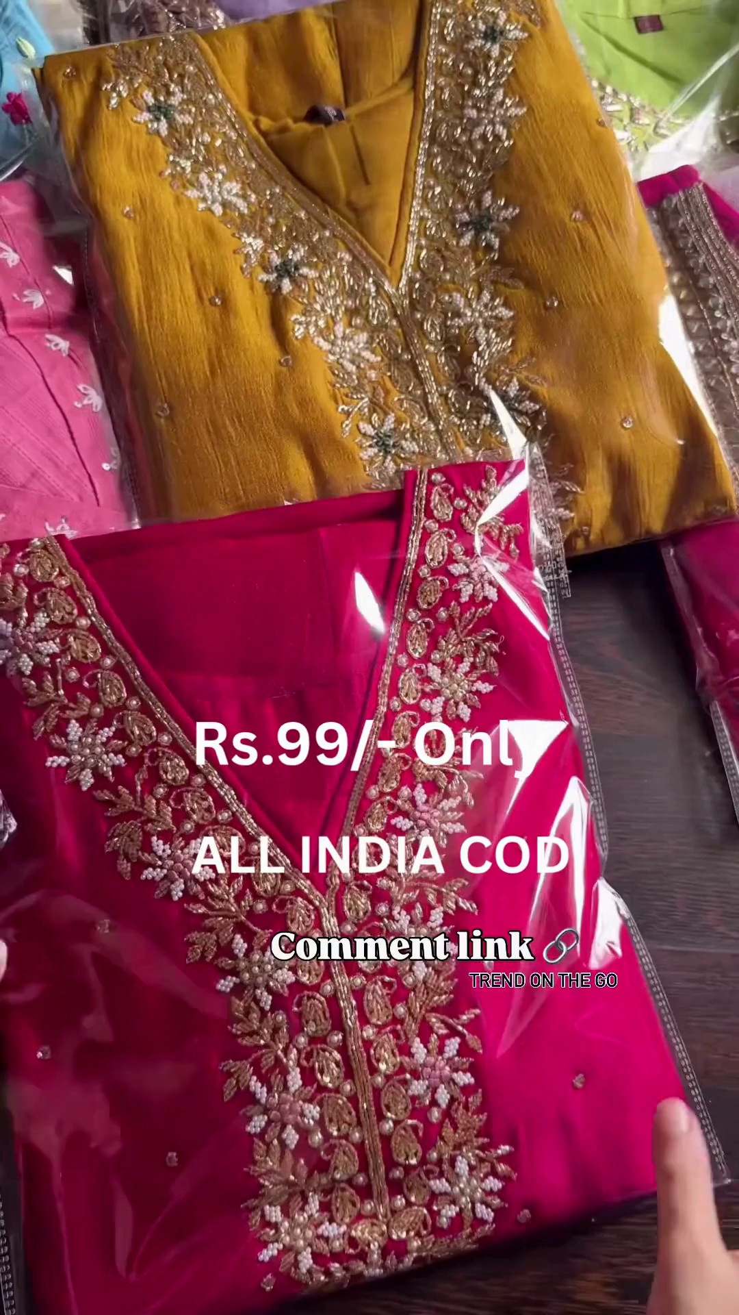 Premium Embroidered Festive Kurti - Image 3